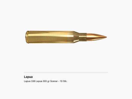 Lapua 338 Lapua 300 gr Scenar – 10 pcs.