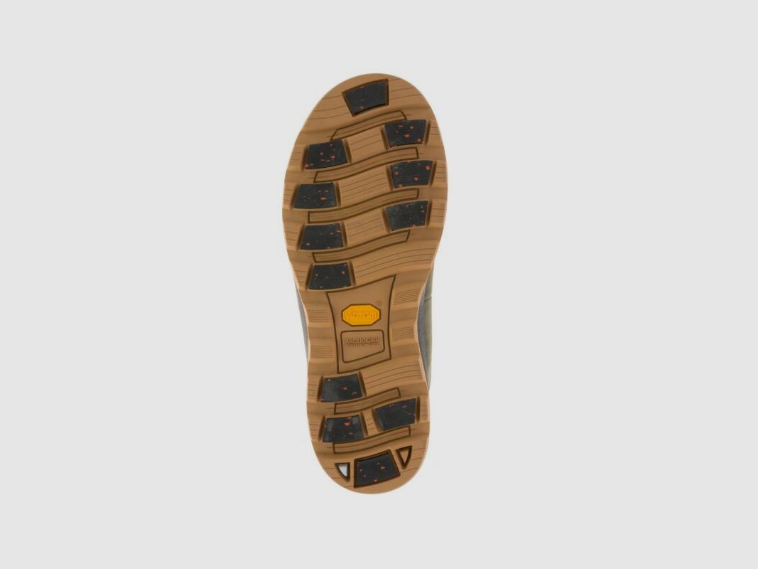 Kamik Herren Lederschuh Spencermid Dark Oliv