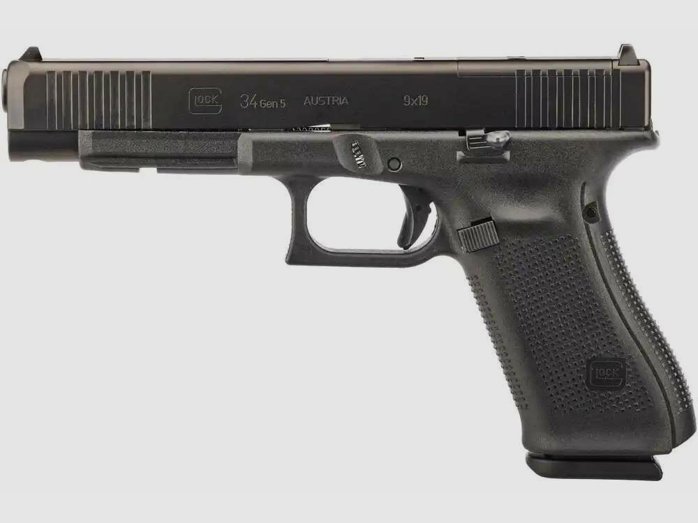 Glock 34 Gen5 MOS / 9mm, incl. 4 x MOS Adapterplatten