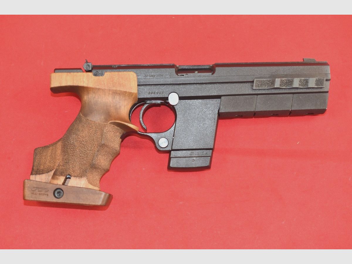 #8245 HAMMERLI 280 pistola cal. .22lr + adattatore cal. .32S&W, immagine 3 di 26