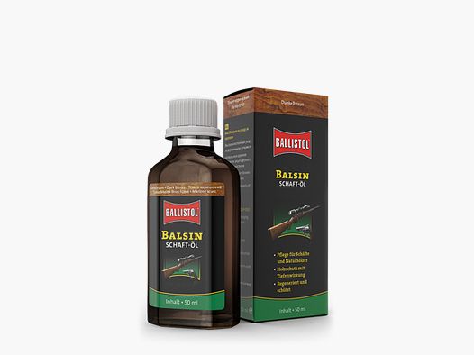 Aceite protector madera Ballistol Balsin – Marrón – 50ml