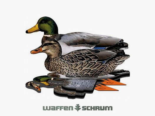 National Rifle Association FUD decoys mallard 6-pack