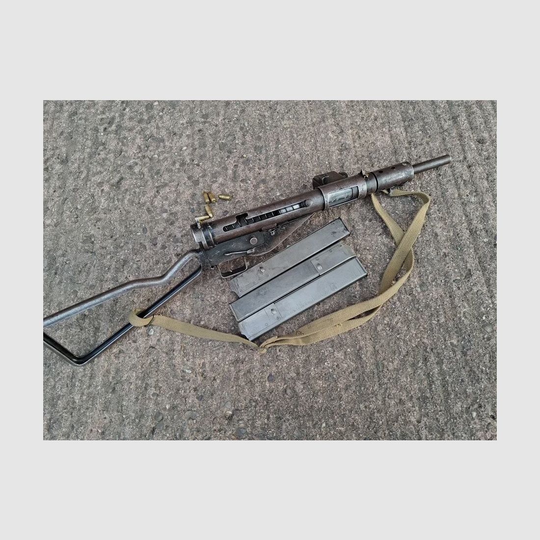  Sten MK2 EU-Deko, 3 chargeurs et sangle