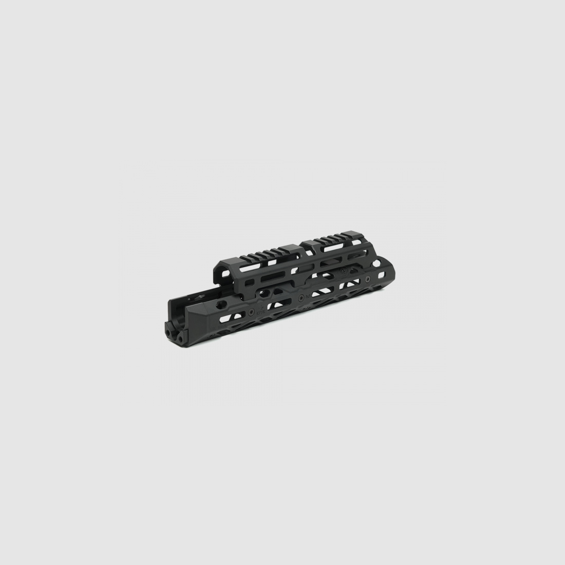 KPYK Medium AK M-LOK Handschutz mit langem Gasrohrcover CRC 1U020B Black Schwarz