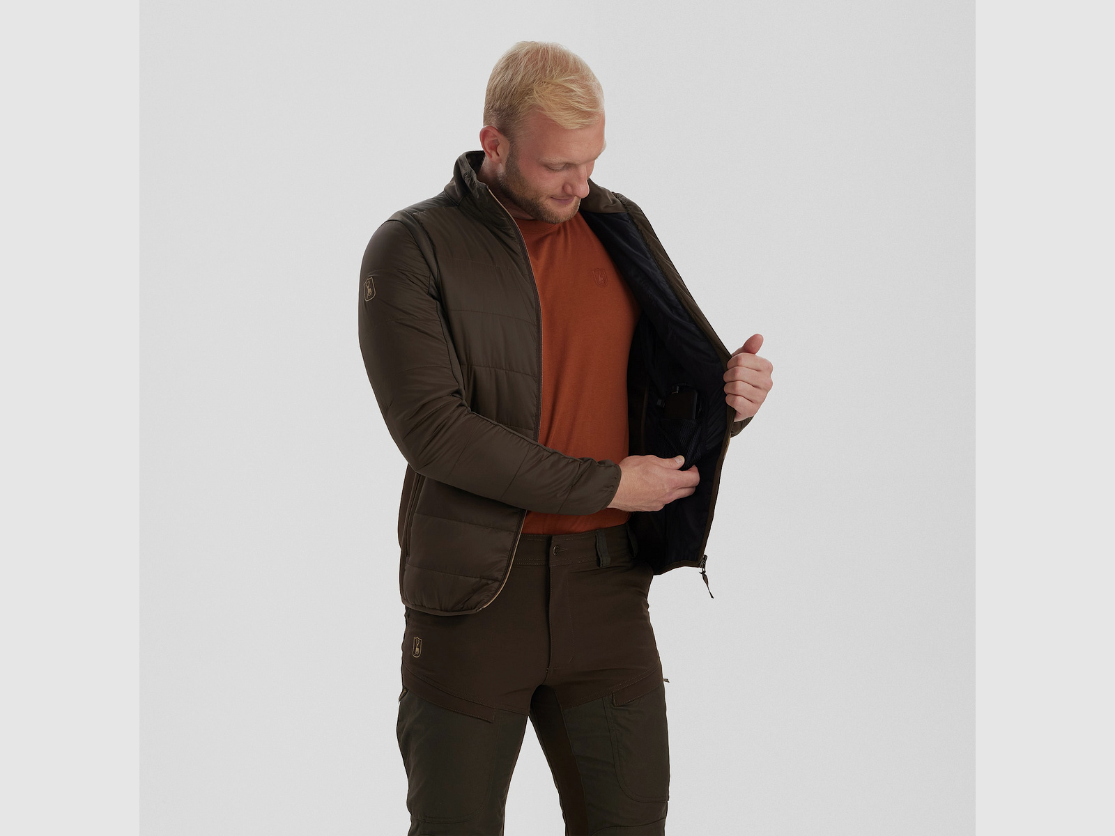 Deerhunter Heat Padded Jacket Wood 2XL