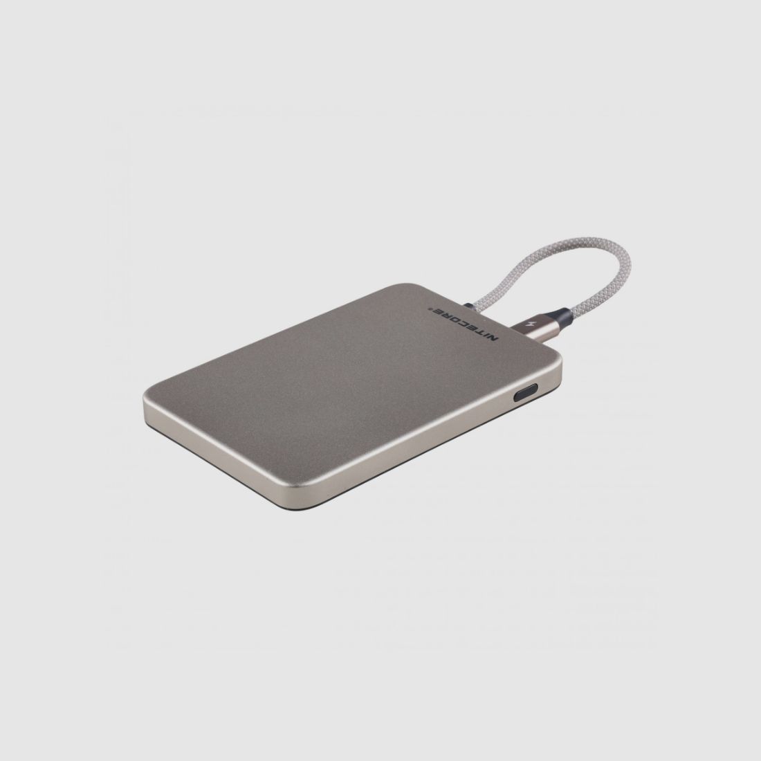 Nitecore Pocket 5 Titanium Gray 5000 mAh 125g Power Bank Charger, image 1 of 4