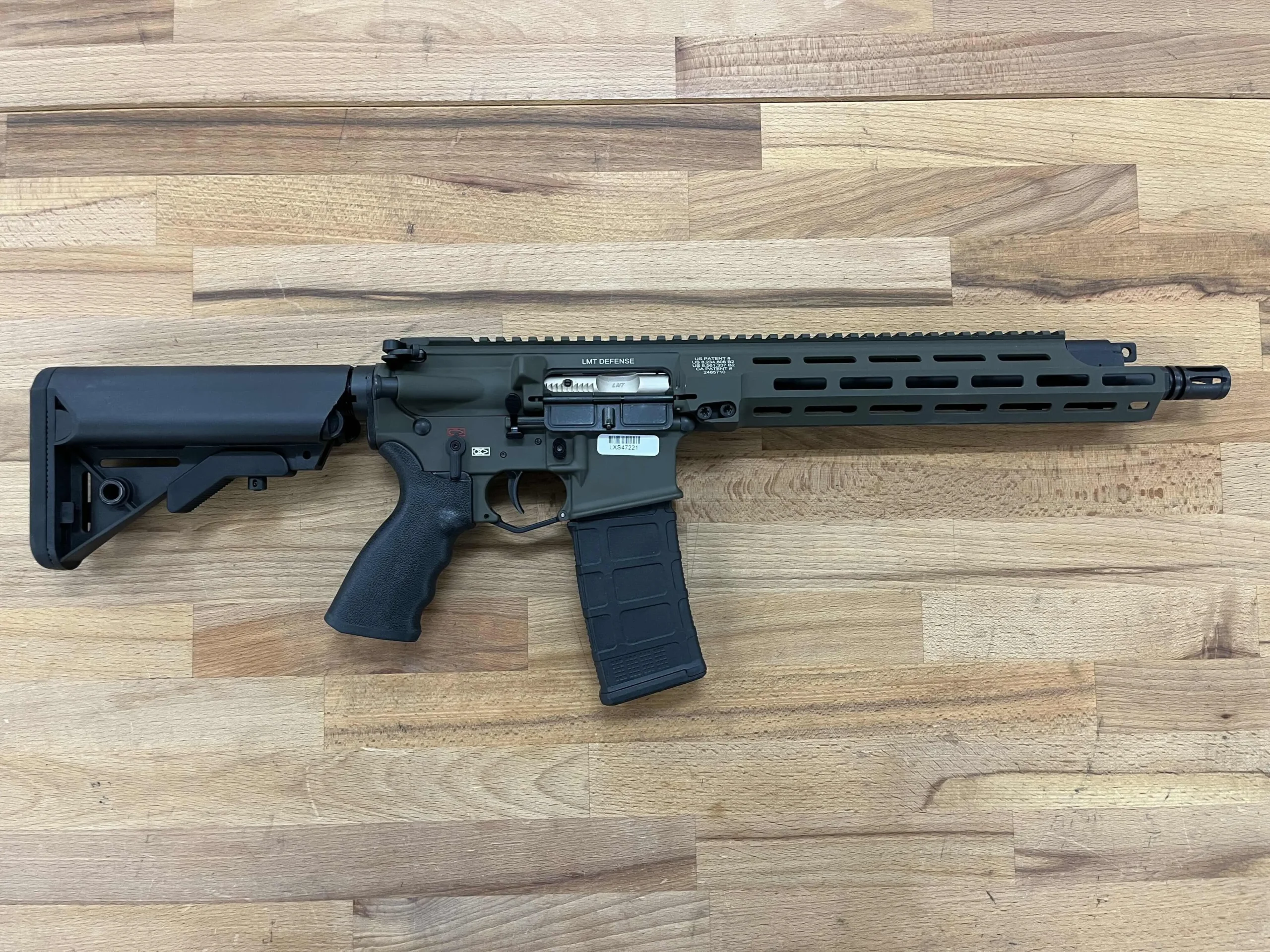 LMT SHOVELNOSE 12″ Piston MARS-L 5.56×45 OD Green