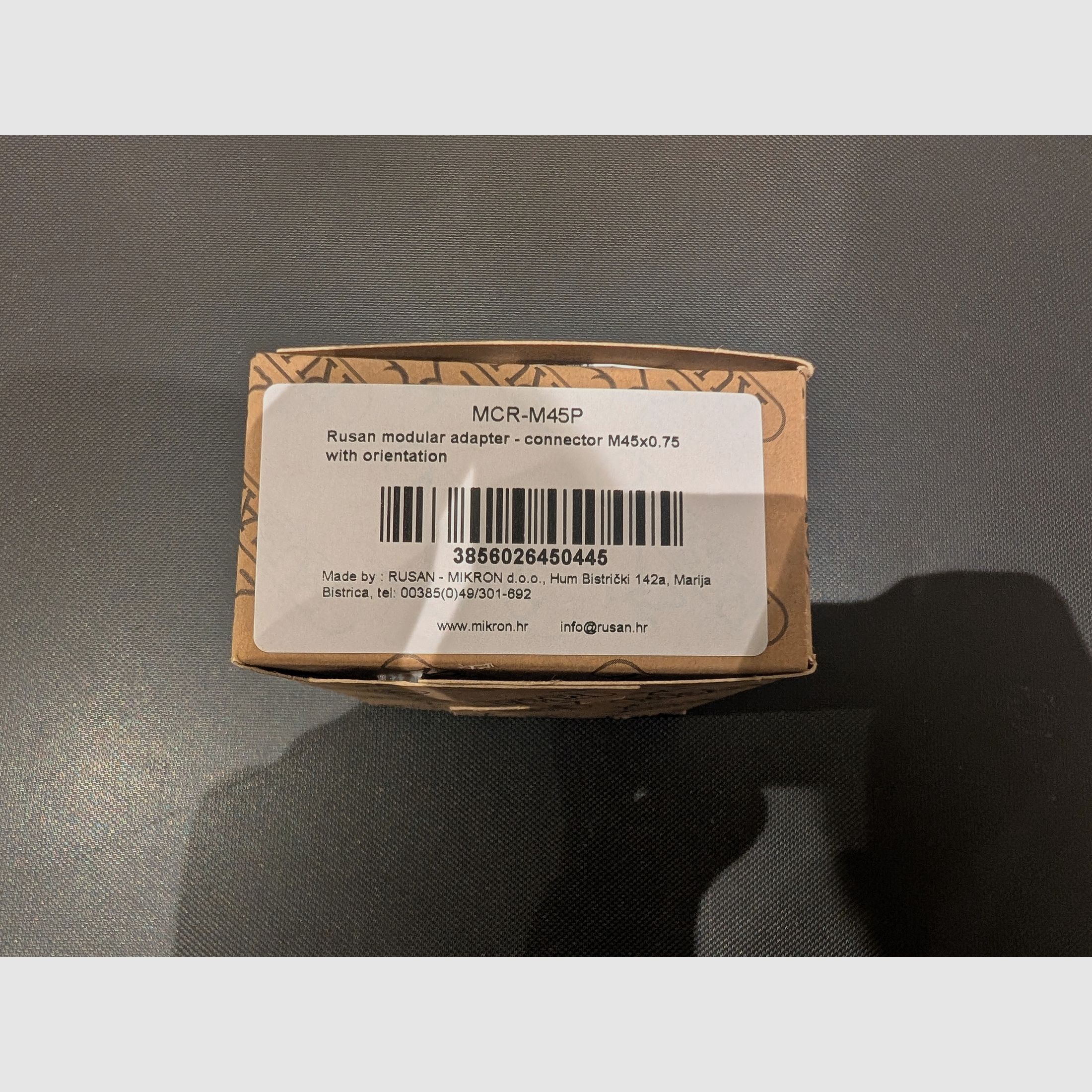 Rusan MCR M45x0,75 für z.B Zentron