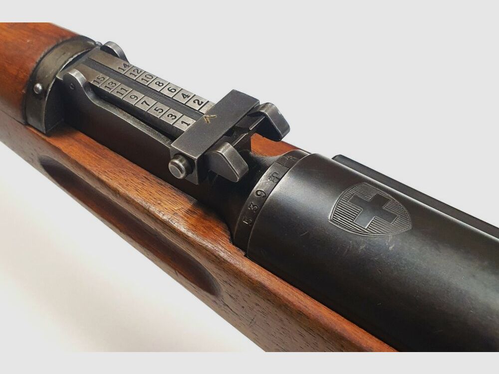 Waffenfabrik Bern Repetierbüchse Waffenfabrik Bern Schweizer K31 Kaliber 7,5x55swiss komplett nummerngleich + Bajonett