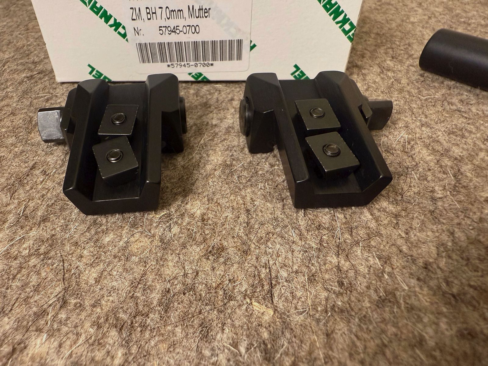 Recknagel ERA Picatinny nachchylona montaż do podnoszenia dla Zeiss Innenschiene