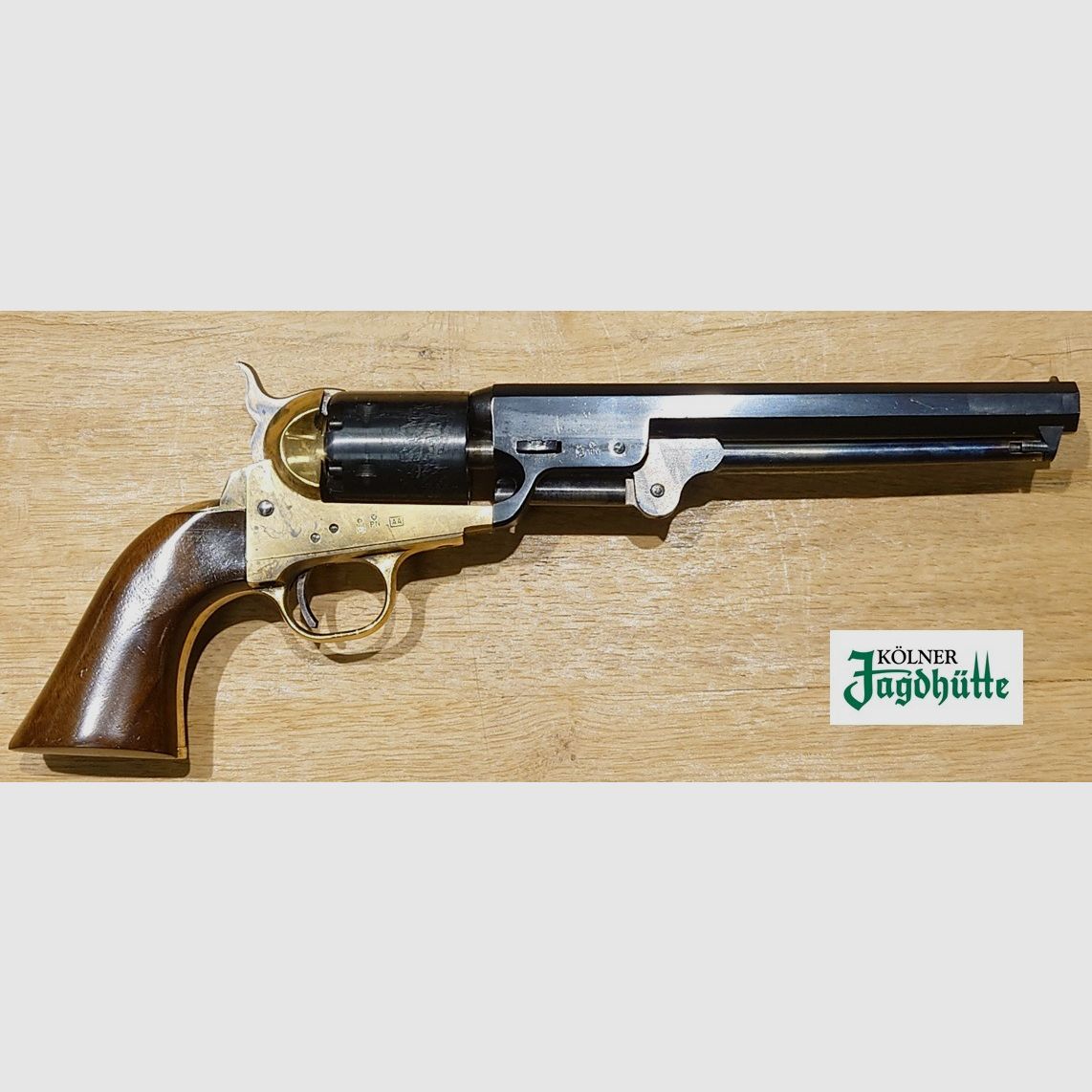 Perkussie-revolver Pedersoli Navy Mod. 1851 Kal. .36 (Zwart Poeder) Zwartpoeder