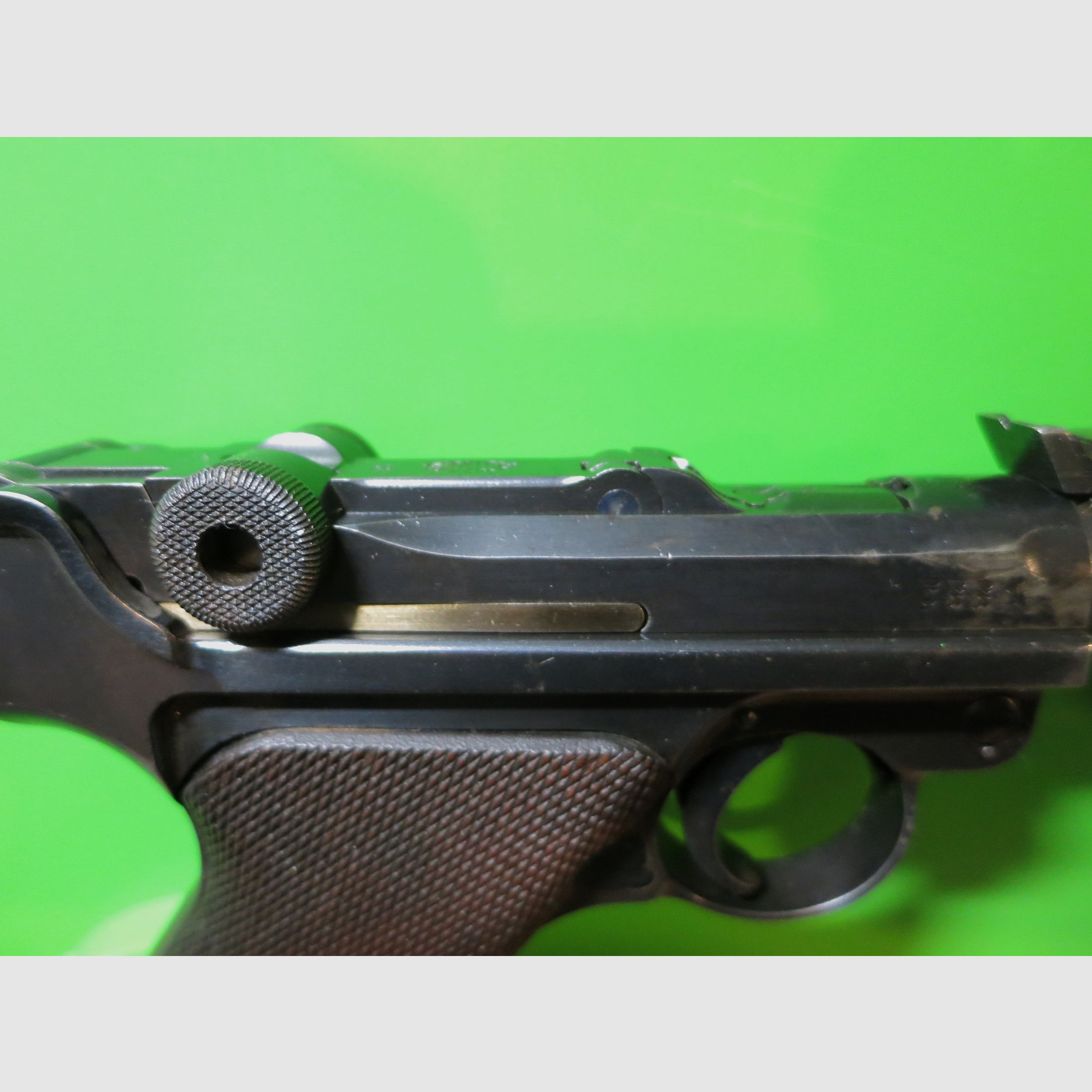 Deutsche Waffen- und Munitionsfabriken (DWM) 1918 , lange Pistole 08 P08, Ari P08 (Artillerie), 9 mm Luger     #48