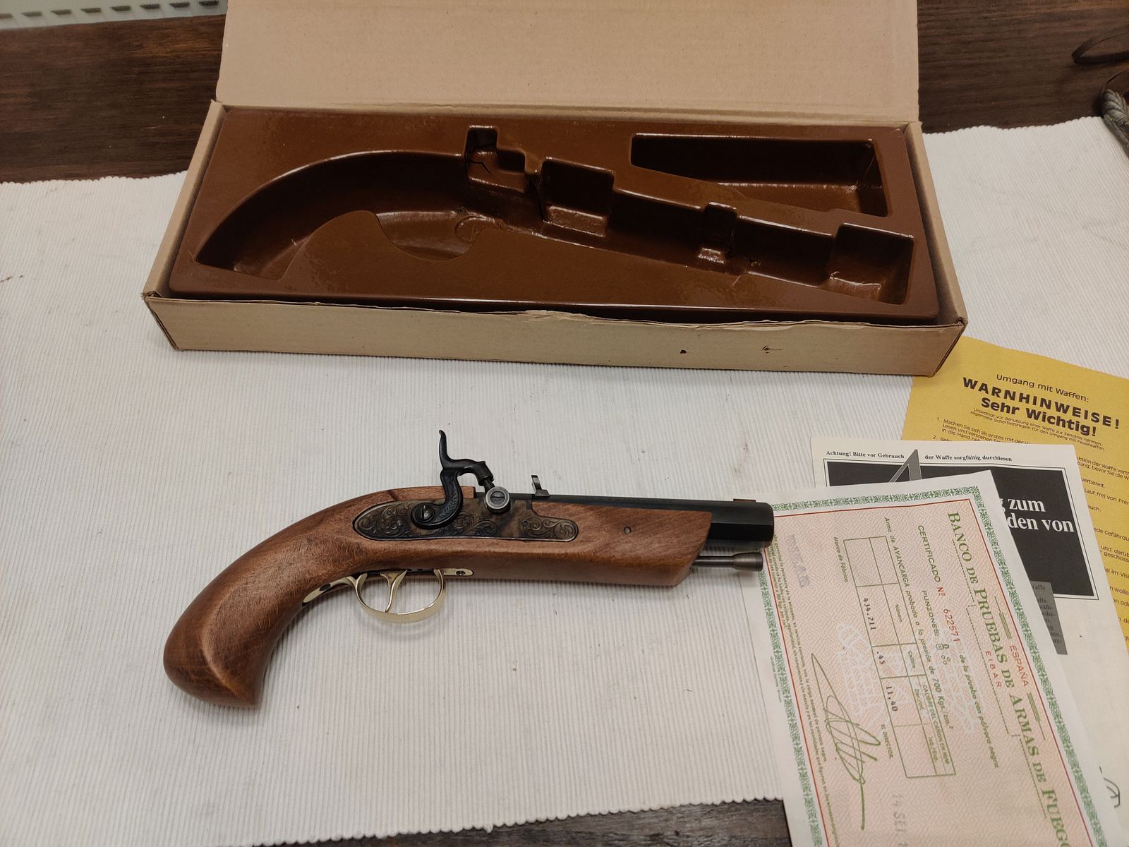 Colonial Pistole .45 Perkussion Vorderlader