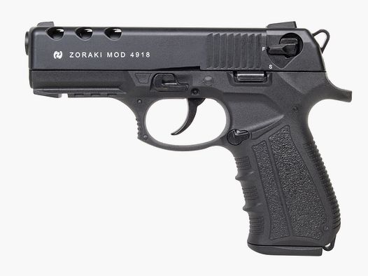 Zoraki 4918 Schwarz 9mm P.A.K. - Gas Signal