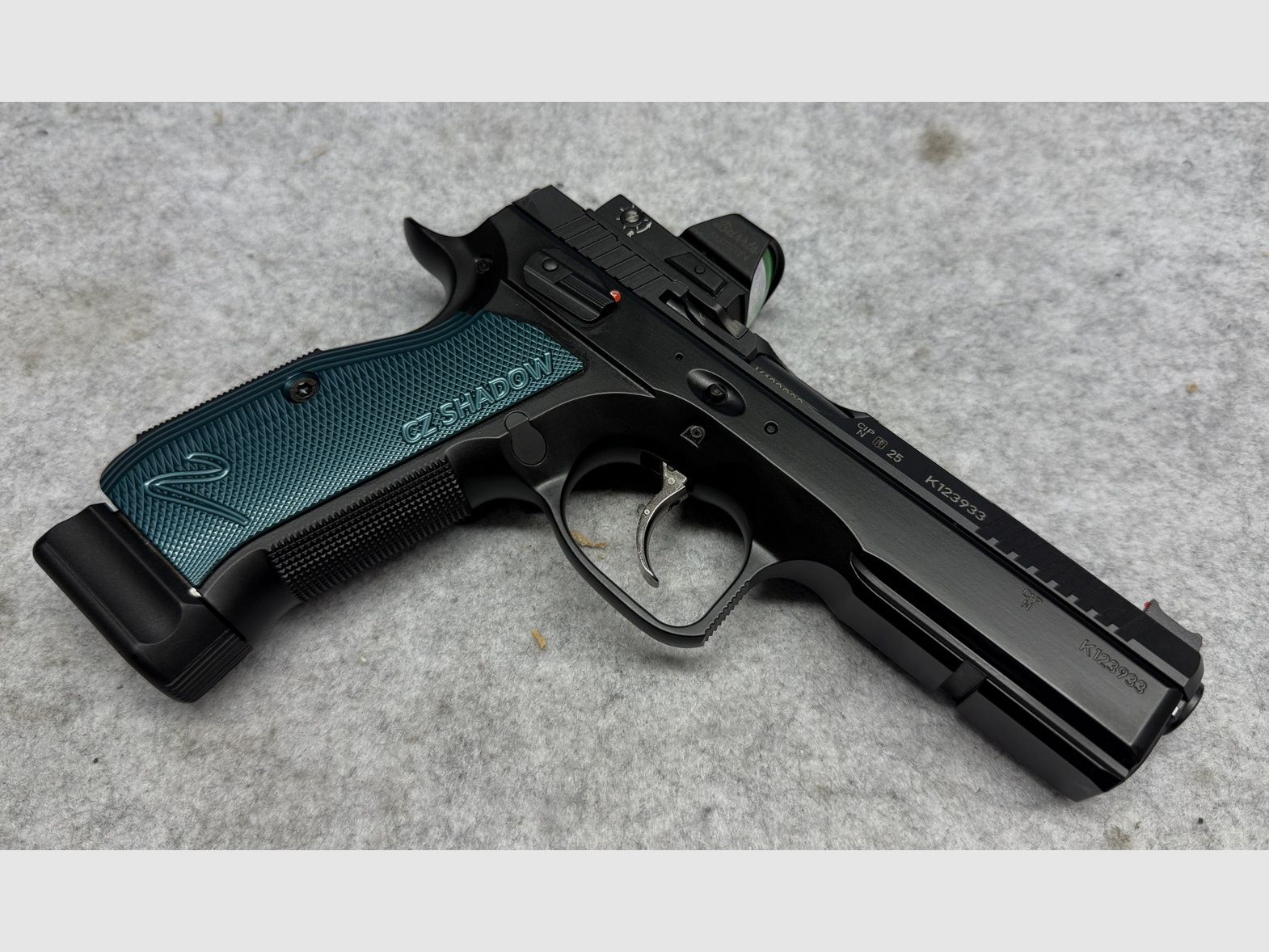 CZ Shadow II Optics Ready (OR) caliber 9mm Luger including Burris FastFire VI red dot sight