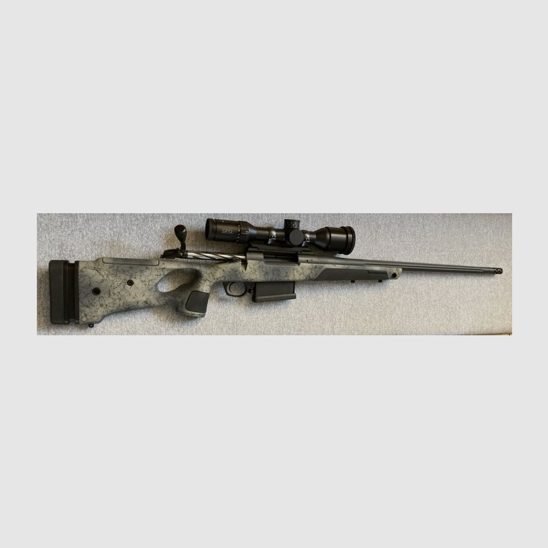 Bergara B14 Wilderness Thumbole Steel .30-06 Springfield incl. GPO Spectra 8x 1.6-13x44i Comme neuf TOP