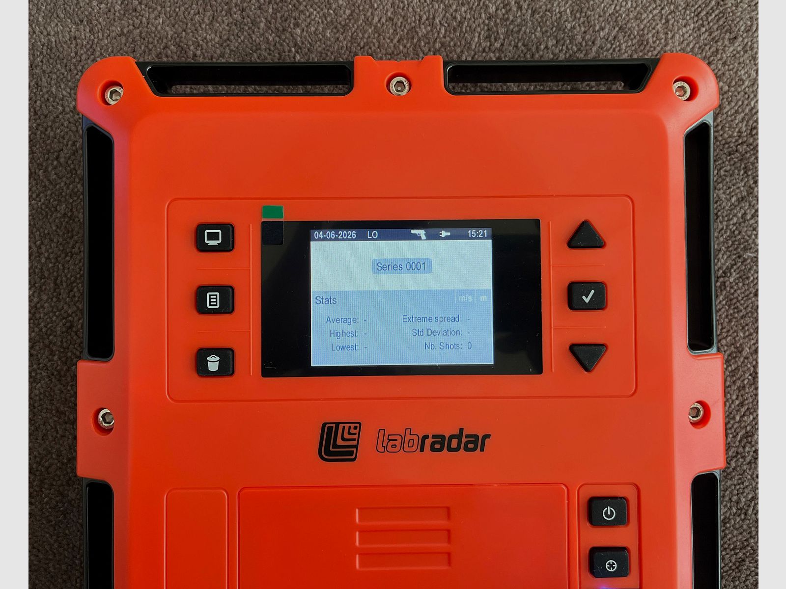 Labradar, Chronographe, radar balistique, mesureur de vitesse