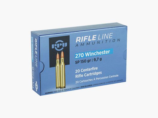 .270 Win PPU PARTIZAN SP 150gr