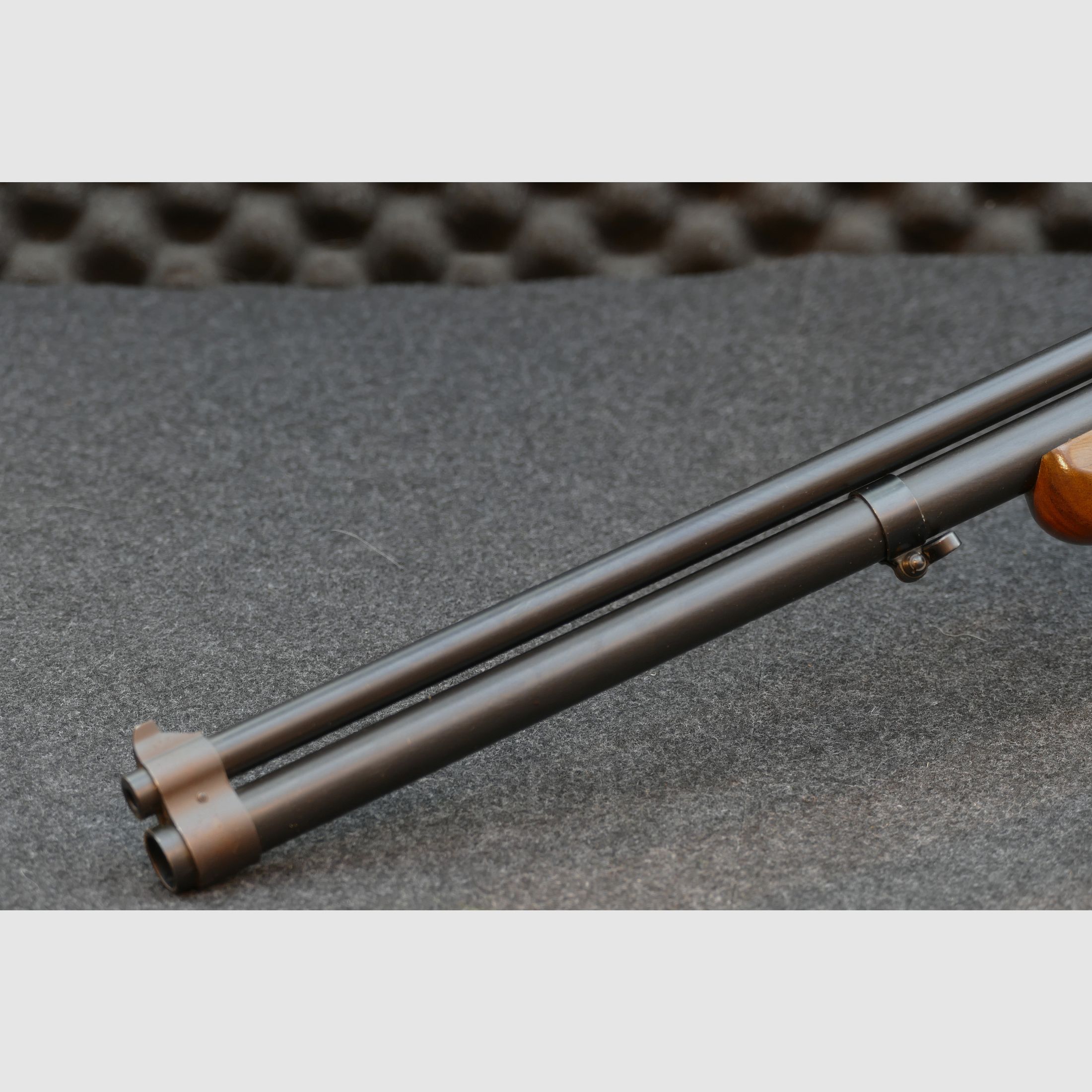 Savage Model 24 — Serie P, Bockbüchsflinte, 22WMR, 20/70, Bunthärtung, einfache Optik - Sammlerzustand