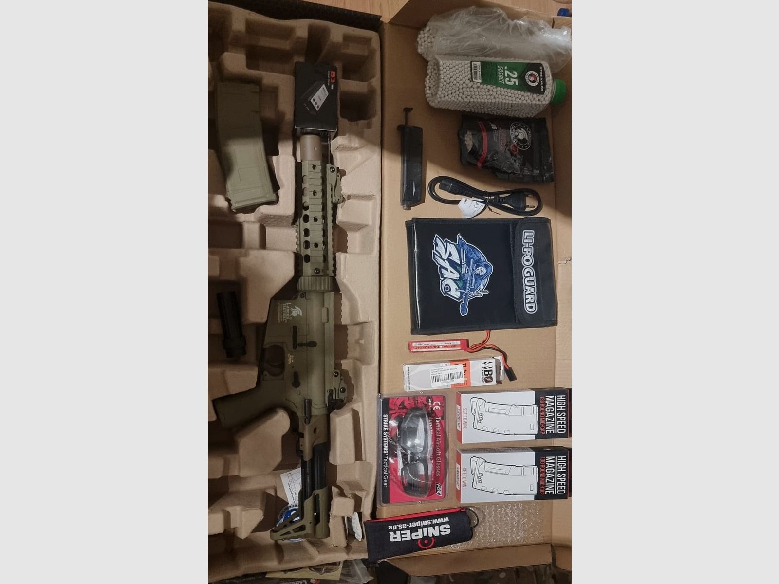 Lancer Tactical LT 15 Gen M4 PDW -TAN