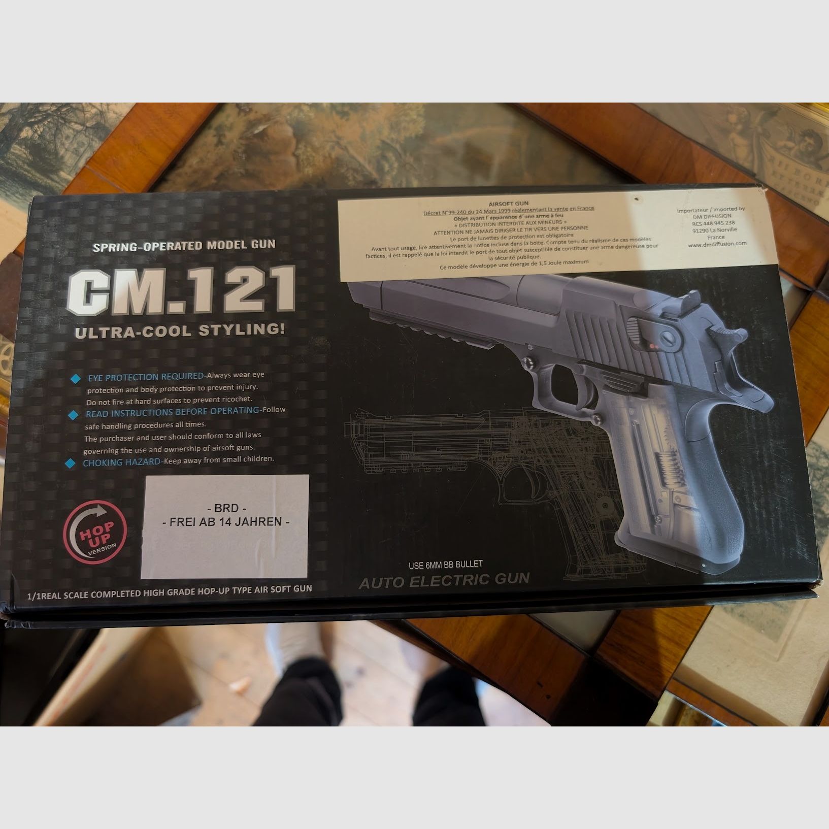 Cyma CM.121 Airsoftpistole AEP