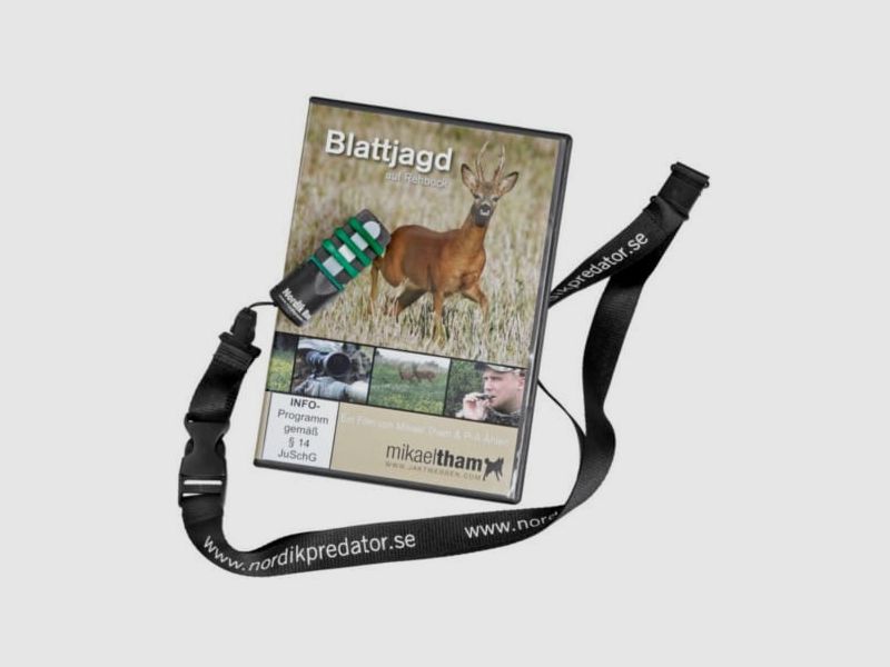 Nordik - Roe Locker Blatter mit DVD "Bockjagd"