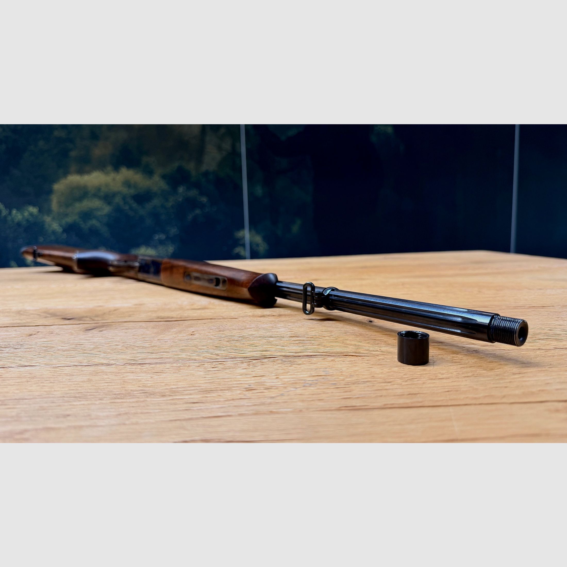 Prinz Kipplaufbüchse No. 1 con Bunthärtung / 6,5mmPRC / LL52cm / M15x1 / Kanneliert / incl. Prinz Montage 30mm Ring