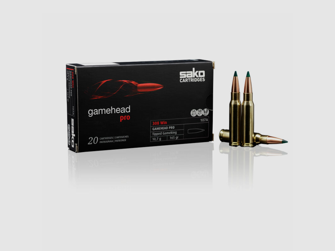 Sako Gamehead Pro Cal 308 Win 165gr