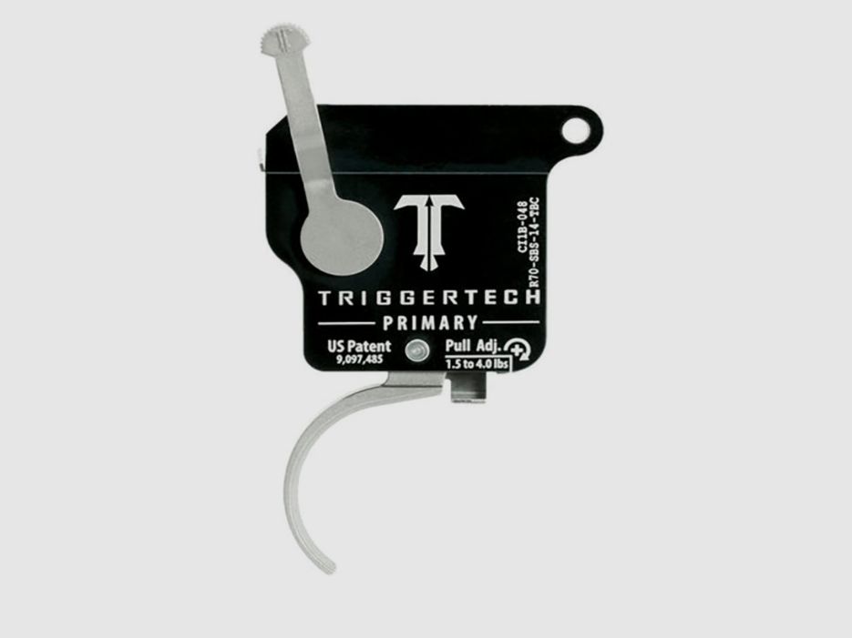 TriggerTech Trekker met Veiligheid 1,5–4 lbs Gebogen – Remington 700 #502-000160