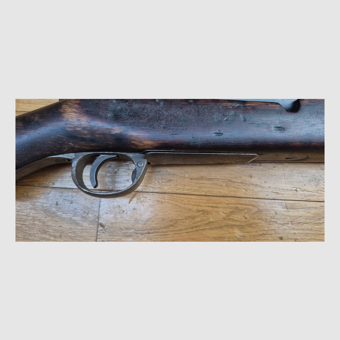 Sehr schönes japanisches Gewehr Arisaka Typ 38 – Originalkaliber 6,5×50 – Arsenal von Kokura Ende 1939 – Thailand-Bestellung von 1940 – Originalbrünierung zu 99% – Mechanik und Lauf sehr gut – Schöne Markierungen – Bajonettanschluss – TBE +, Bild 5 von 34
