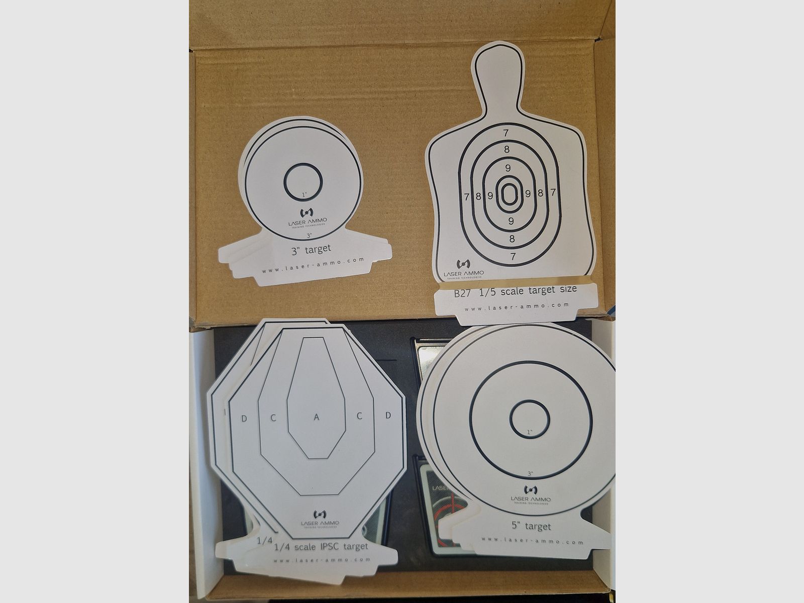 Zestaw treningowy Laser Ammo AR15 (WLB15-Wespe+ 3x cele i-MTTS)