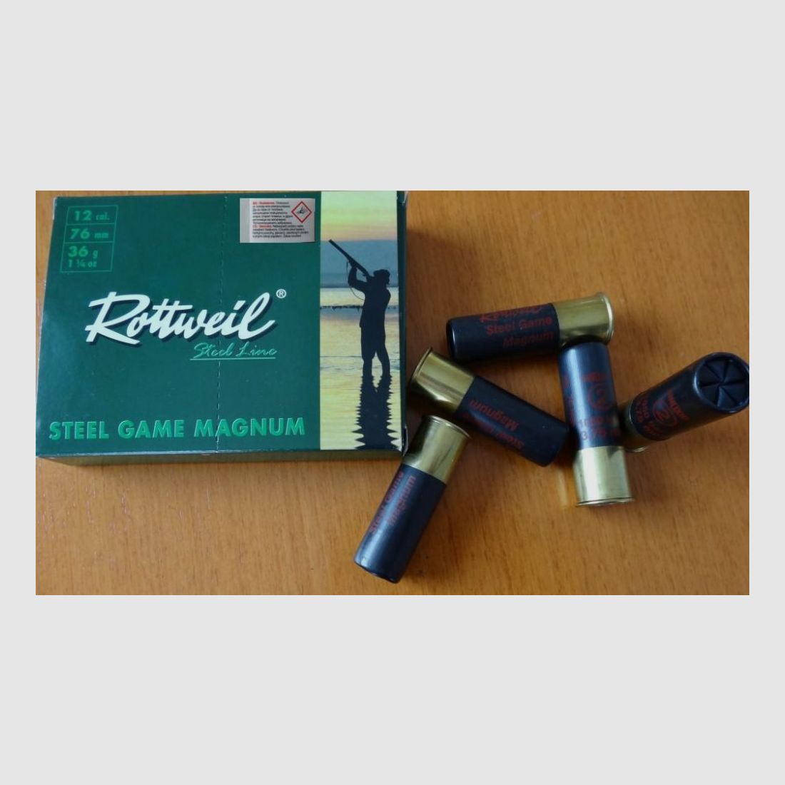 Rottweil Rottweil Steel Game Magnum miękkie śruty 12/76-3,75mm