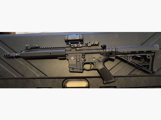 2023 Schmeisser AR 15 S4F Sport długość lufy 10,5" cali, kal. 223 Rem, + Falke S Reddot !