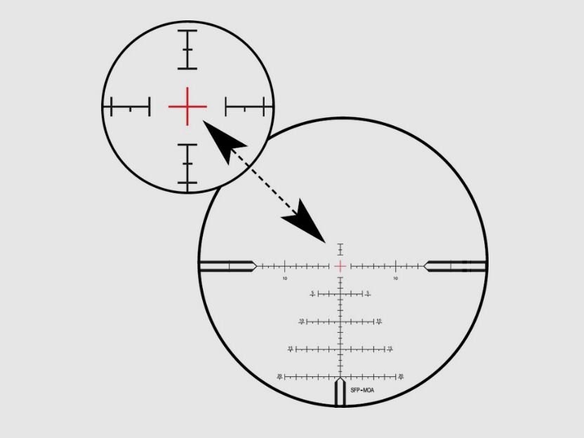 Conquest V4 4-16x44 ZBi - Ballistic Turret