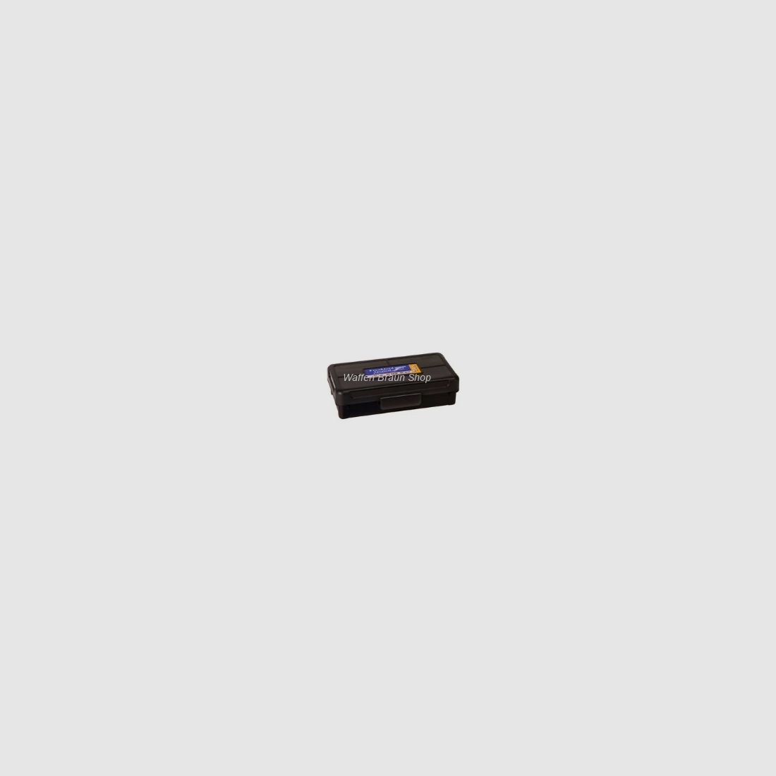 Frankford Arsenal Munitionsbox #503 mit Scharnier, ebenfalls passend f. 50 Patronen .32 S&W,