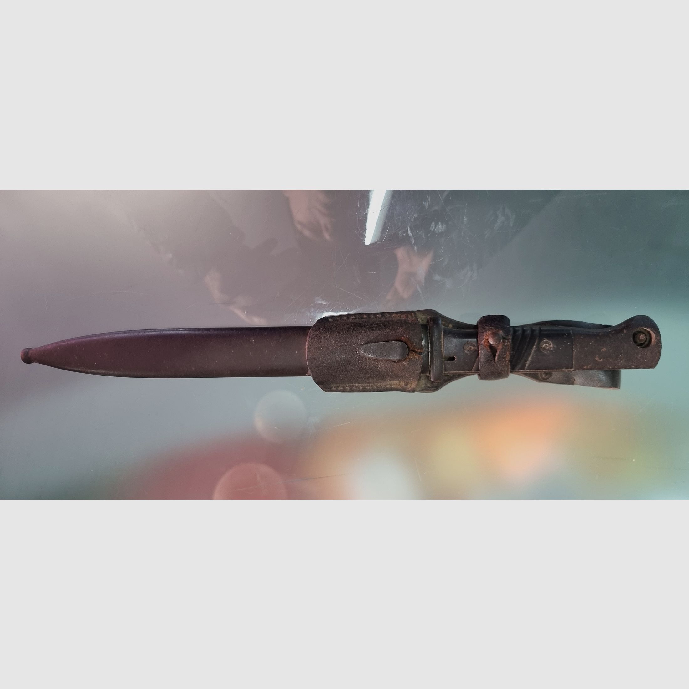 Wehrmacht Seitengewehr Bajonett zum 98 K, 2 Weltkrieg