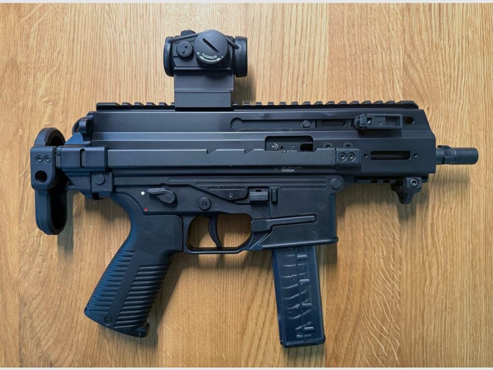 Brügger & Thomet APC9 K Pro with telescopic stock