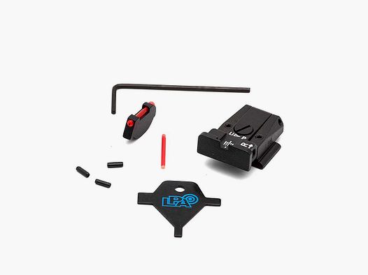 LPA SPR91RU7F Juego de mira ajustable para Ruger P90, P91, P92, P93, P94, P95, P97