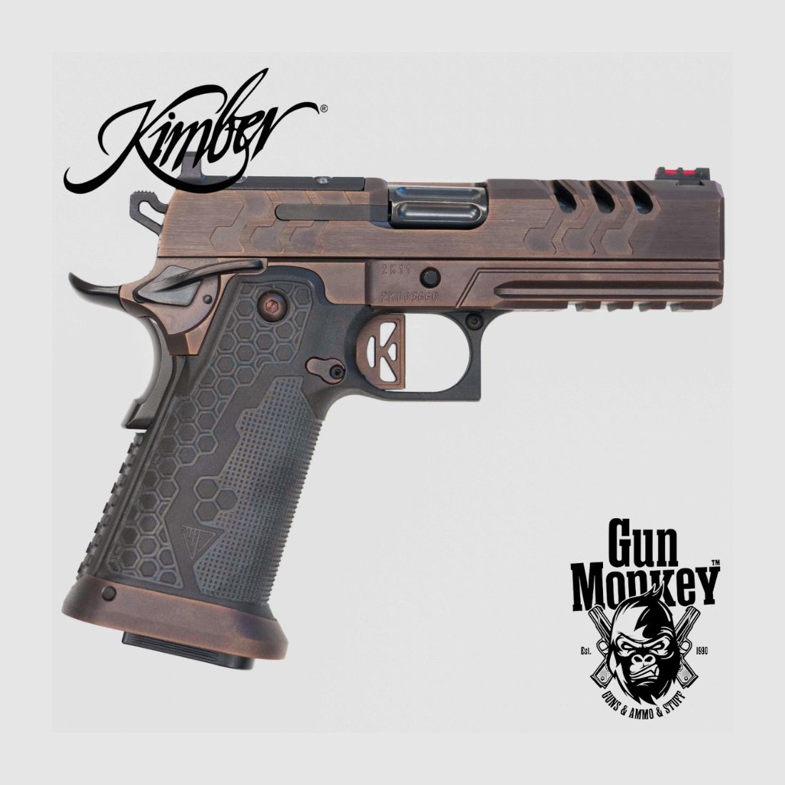 Kimber 2K11 PRO Royal OR Fixed Pistole Kal. 9x19 (3500065), Bild 1 von 2