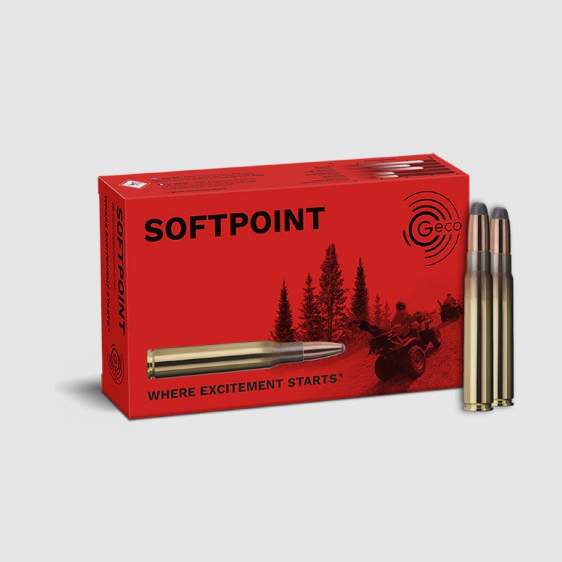 Geco 2311842 9,3x62 Softpoint Teilmantel 16,5g/255grs. 20 Stck.