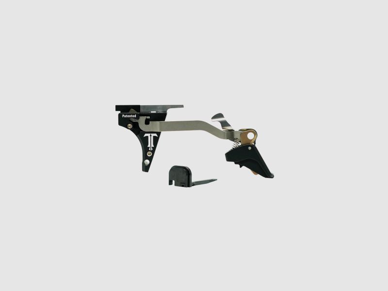 TRIGGERTECH ACE Glock Adjustable Trigger System - Black Flat