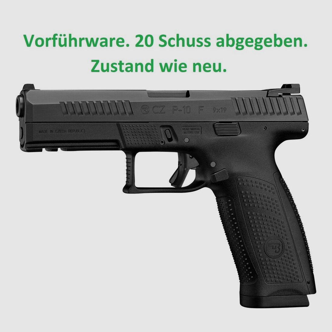 CZ	 P-10 F -   P10F 9 mm Luger - Vorführware