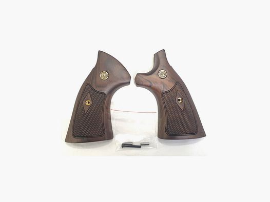 Smith & Wesson Grips wood frame K/L SB 382720000