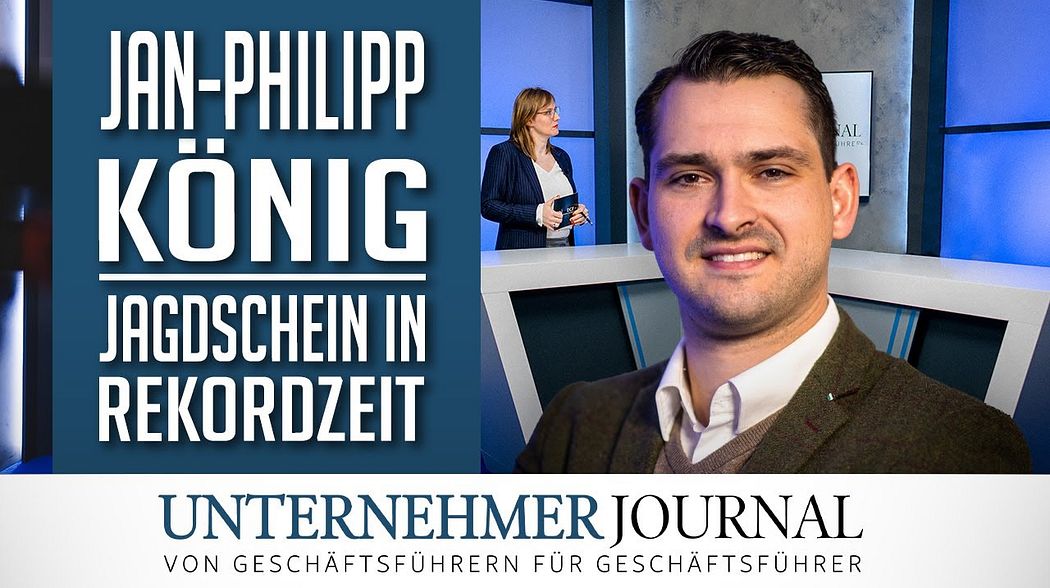 Jan-Philipp König im Interview: So funktioniert die Ausbildung zum Jäger | UnternehmerJournal TV