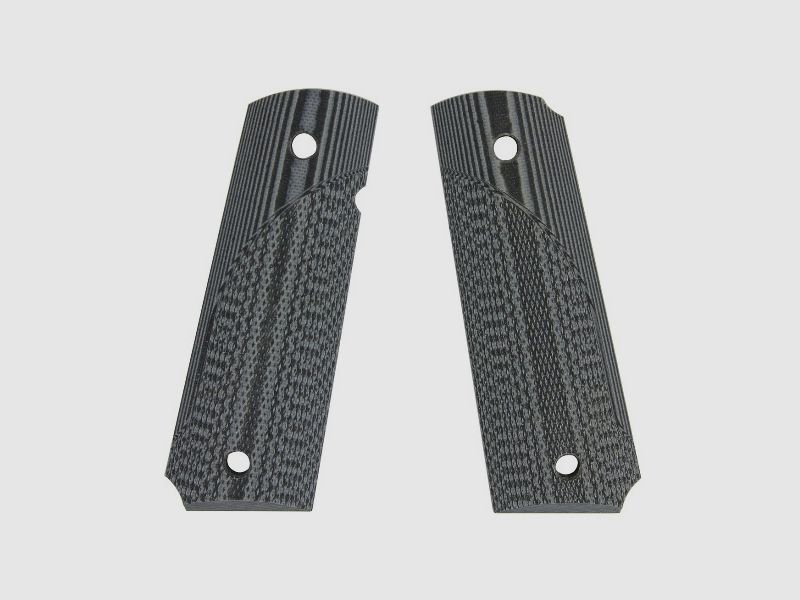 Grip G10 Checkered gray Colt 1911
