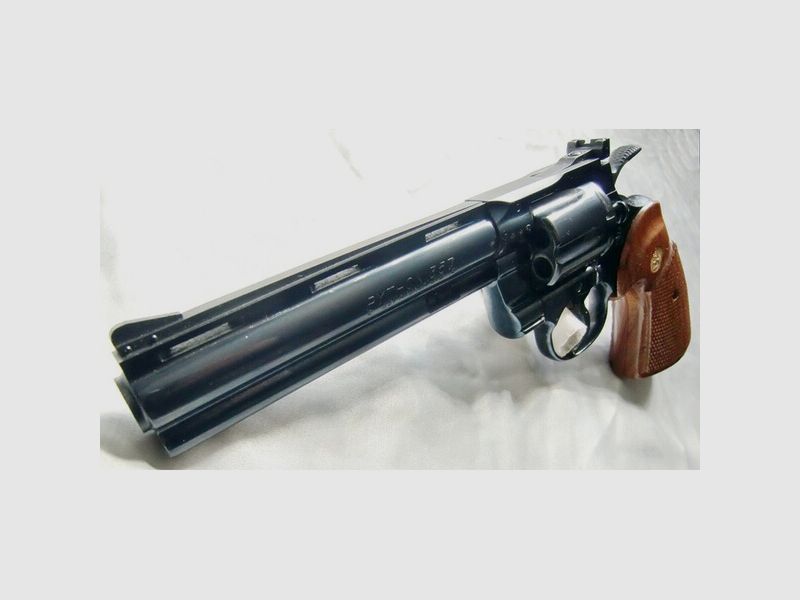 KLASSIKER: REVOLVER COLT PYTHON, Kal. .357 Mag., LAUFLÄNGE: 6", TOP ZUSTAND!!!