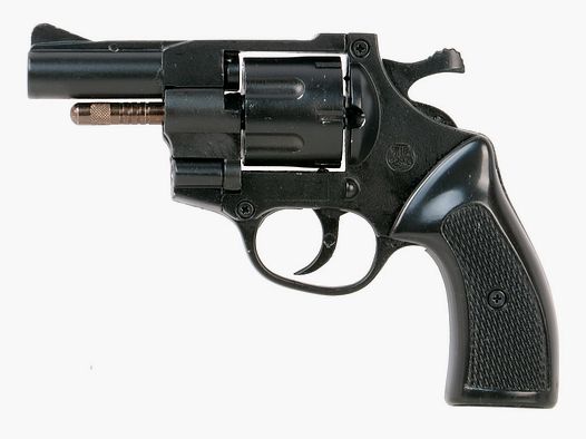 Schreckschuss Revolver Umarex Champion Beschuss 1993 Druckguss schwarz Kaliber 9 mm R.K. (P18)