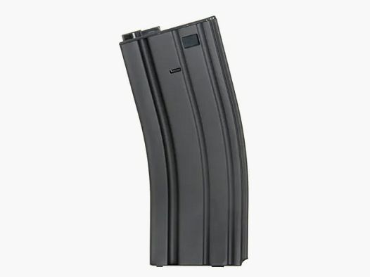 150rds Stahlblech Midcap Magazin für AR/M4, Schwarz