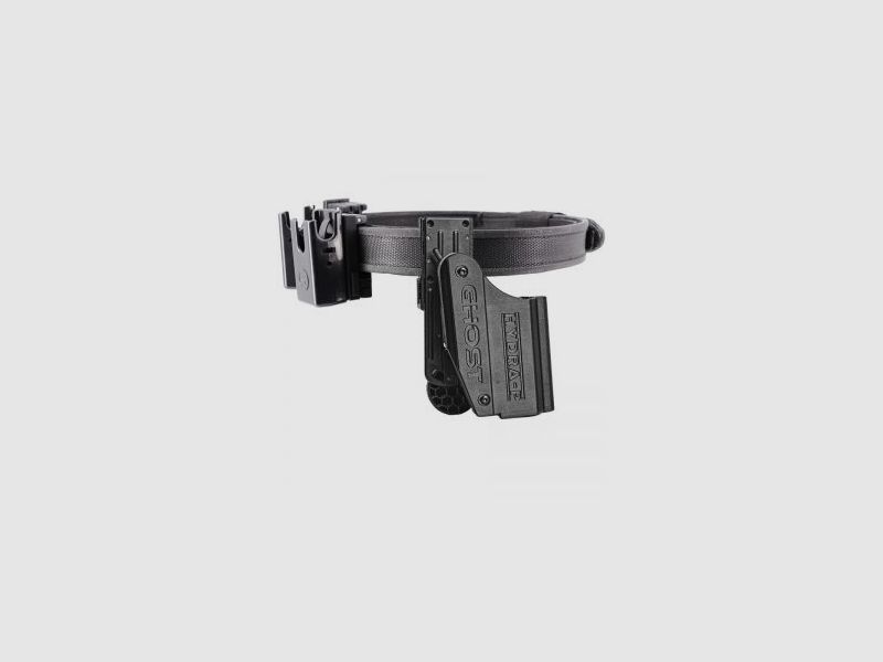 Ghost International Hydra P+ Rig Set GLOCK SMALL FRAME (17,19,20,22,23) GEN4/GEN5 LEFT HAND CARBON BLACK WITH CLIP D 90 cm, imagen 1 de 5