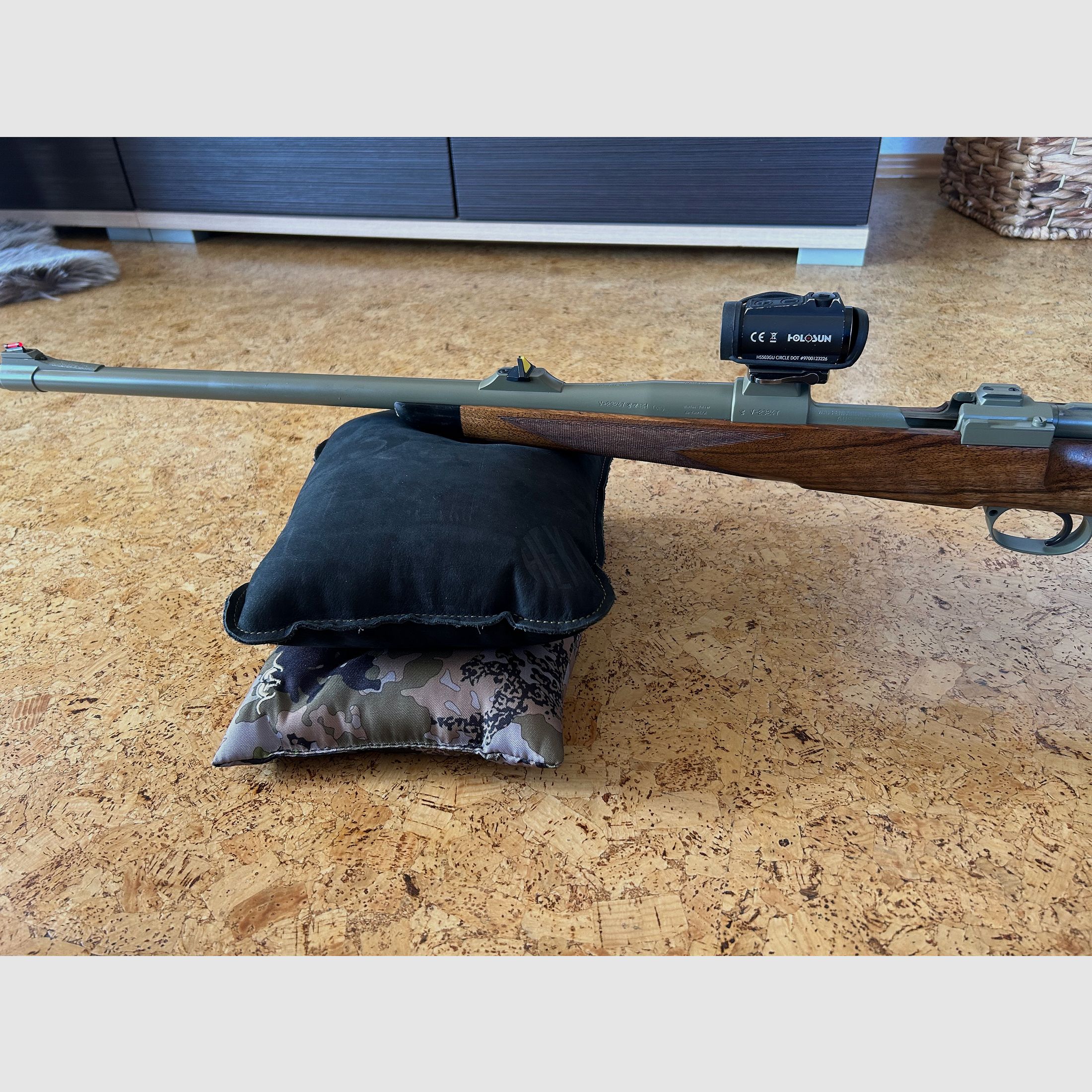 Velser Custom .376 Steyr, Rigby Style